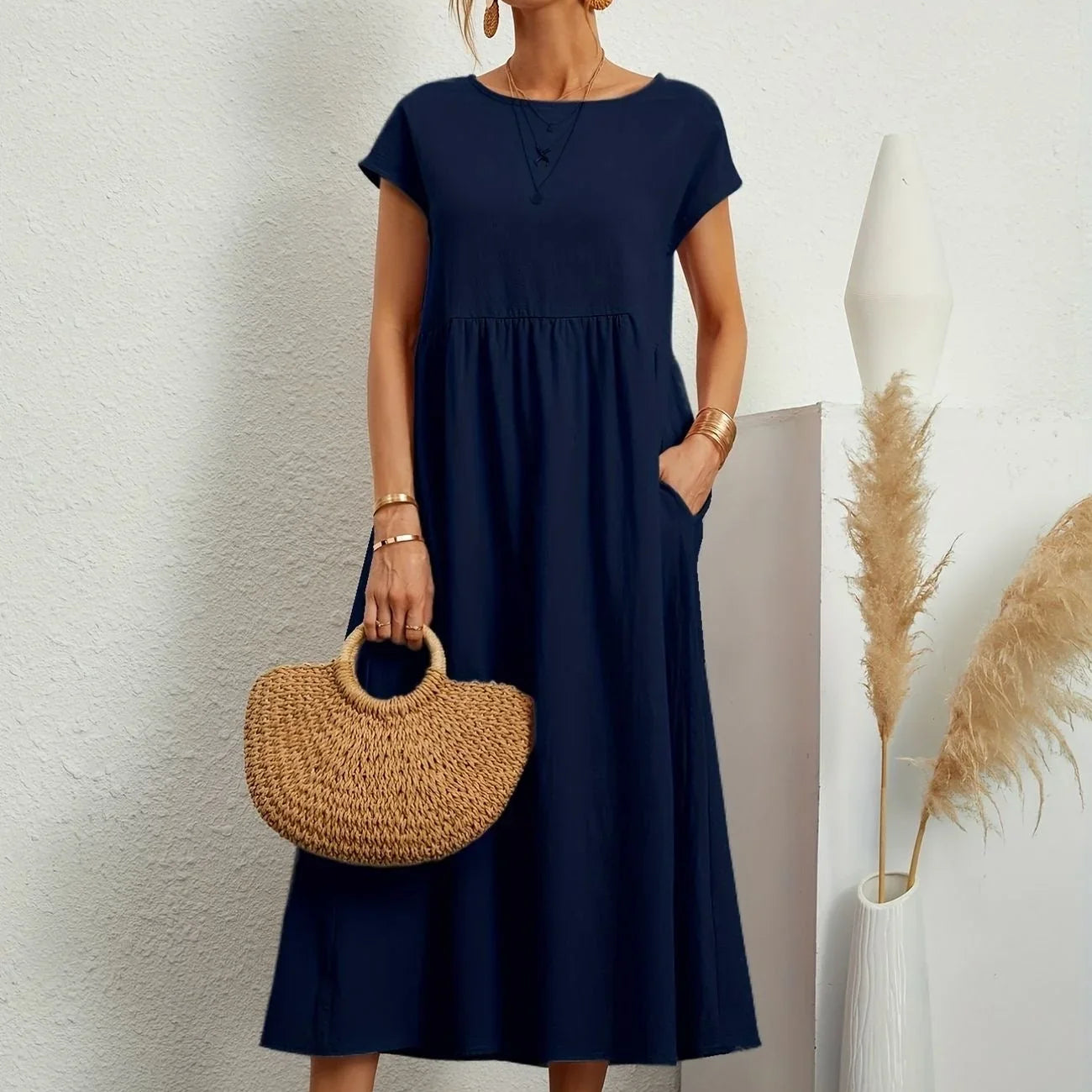 Darcy | Tummy-Covering Comfort Dress