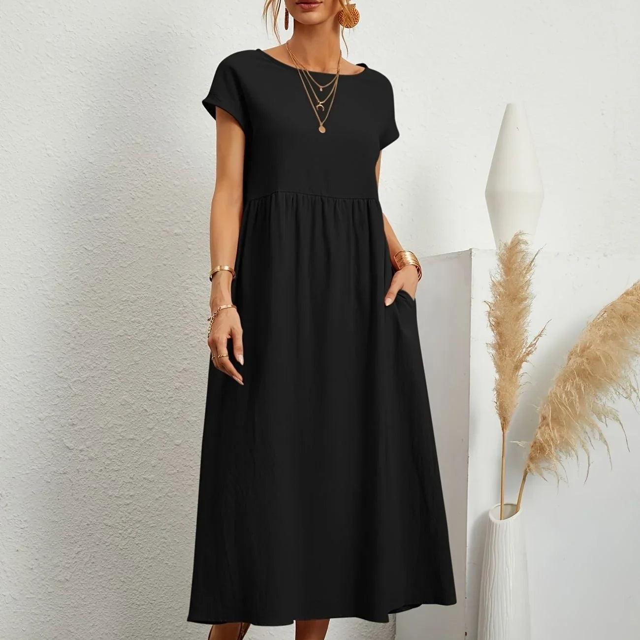 Darcy | Tummy-Covering Comfort Dress