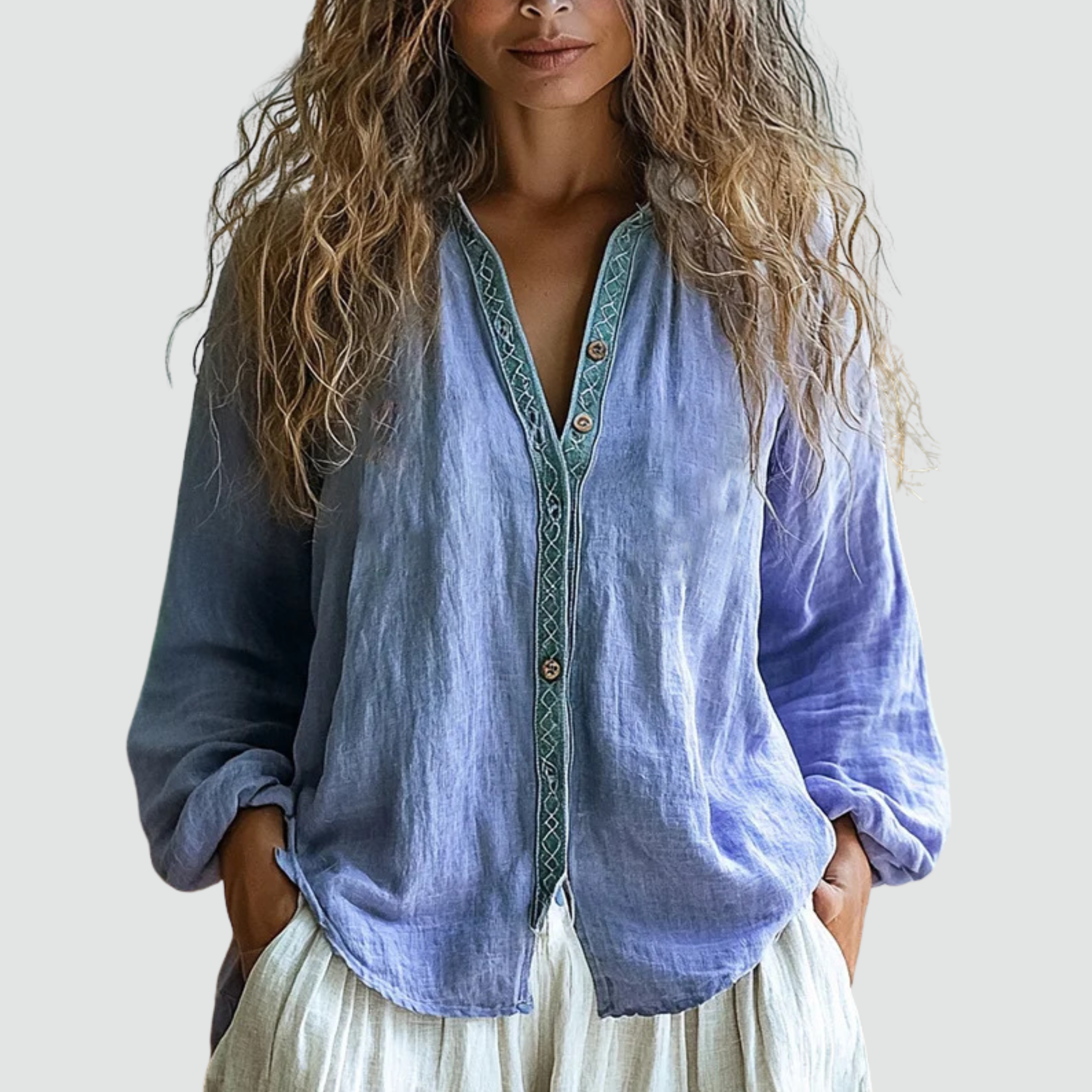 Clara | Bohemian Dragonfly Blouse