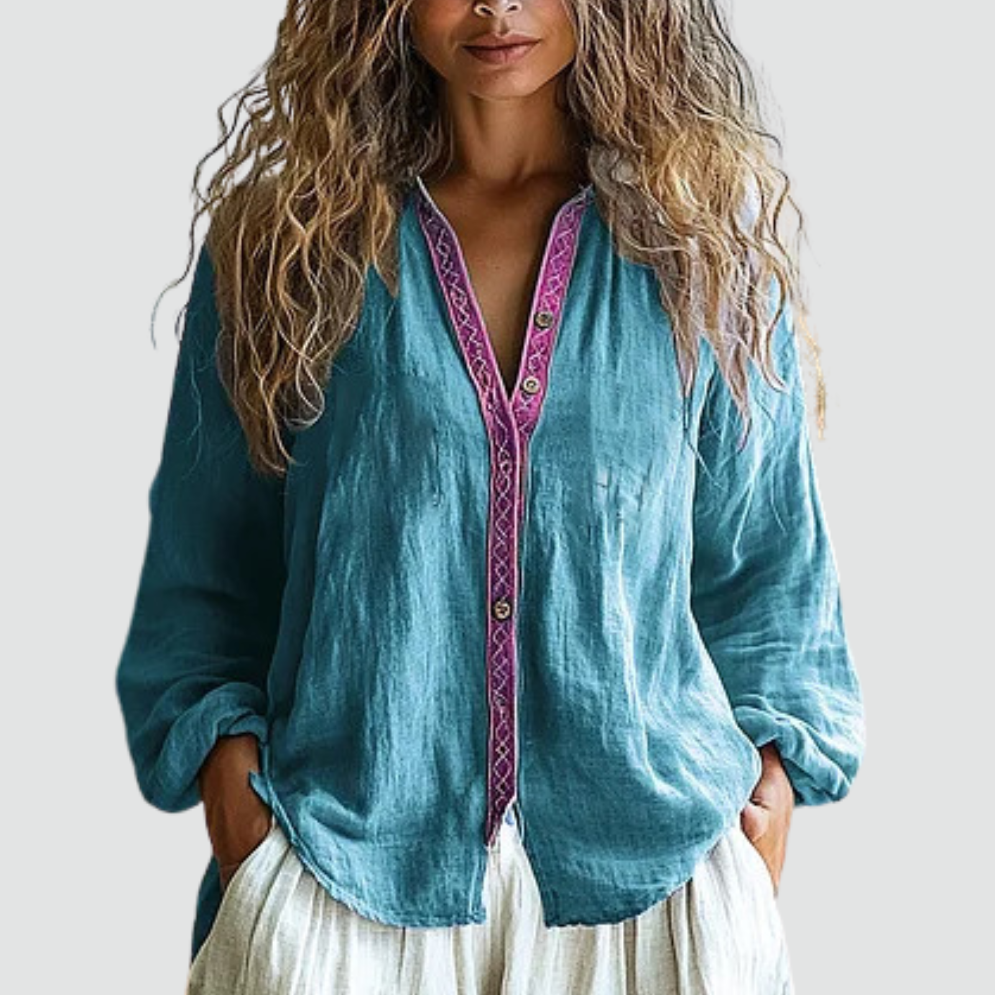 Clara | Bohemian Dragonfly Blouse