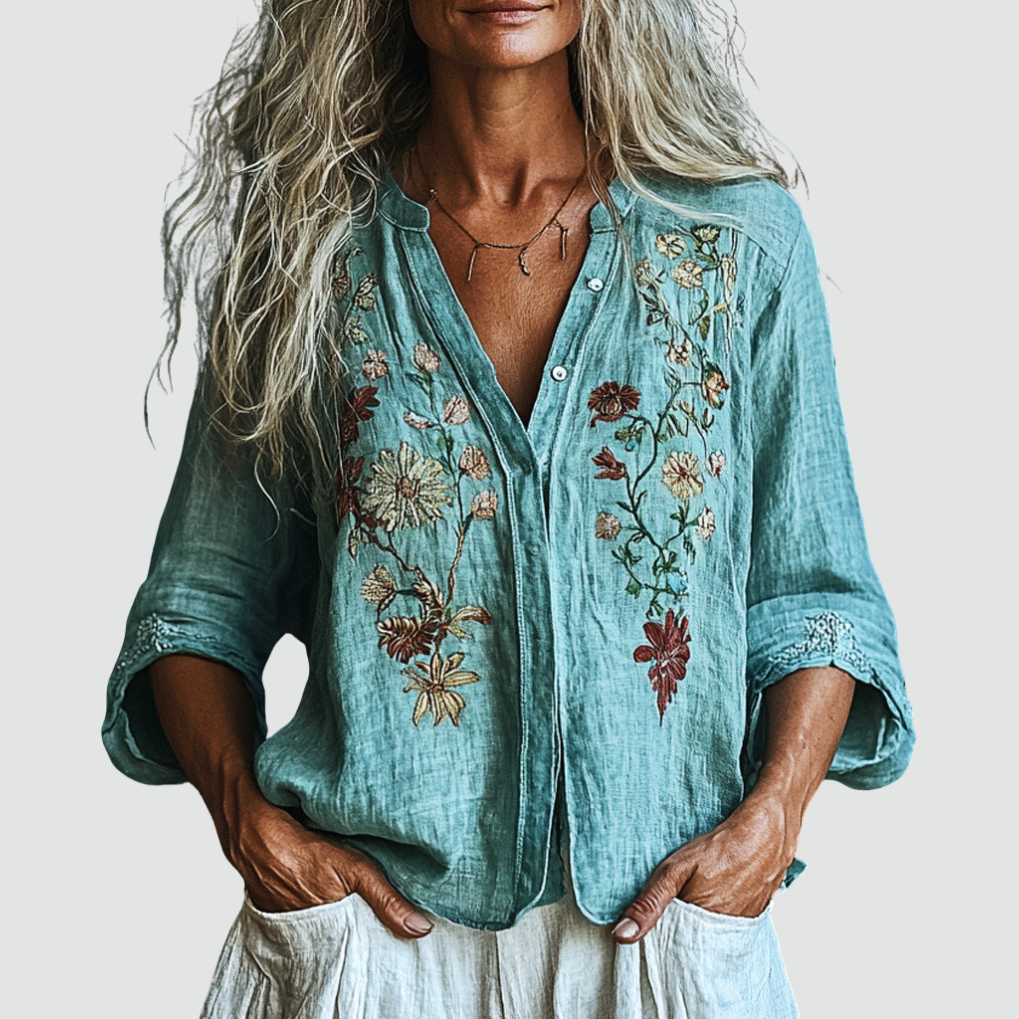 Clara | Bohemian Dragonfly Blouse