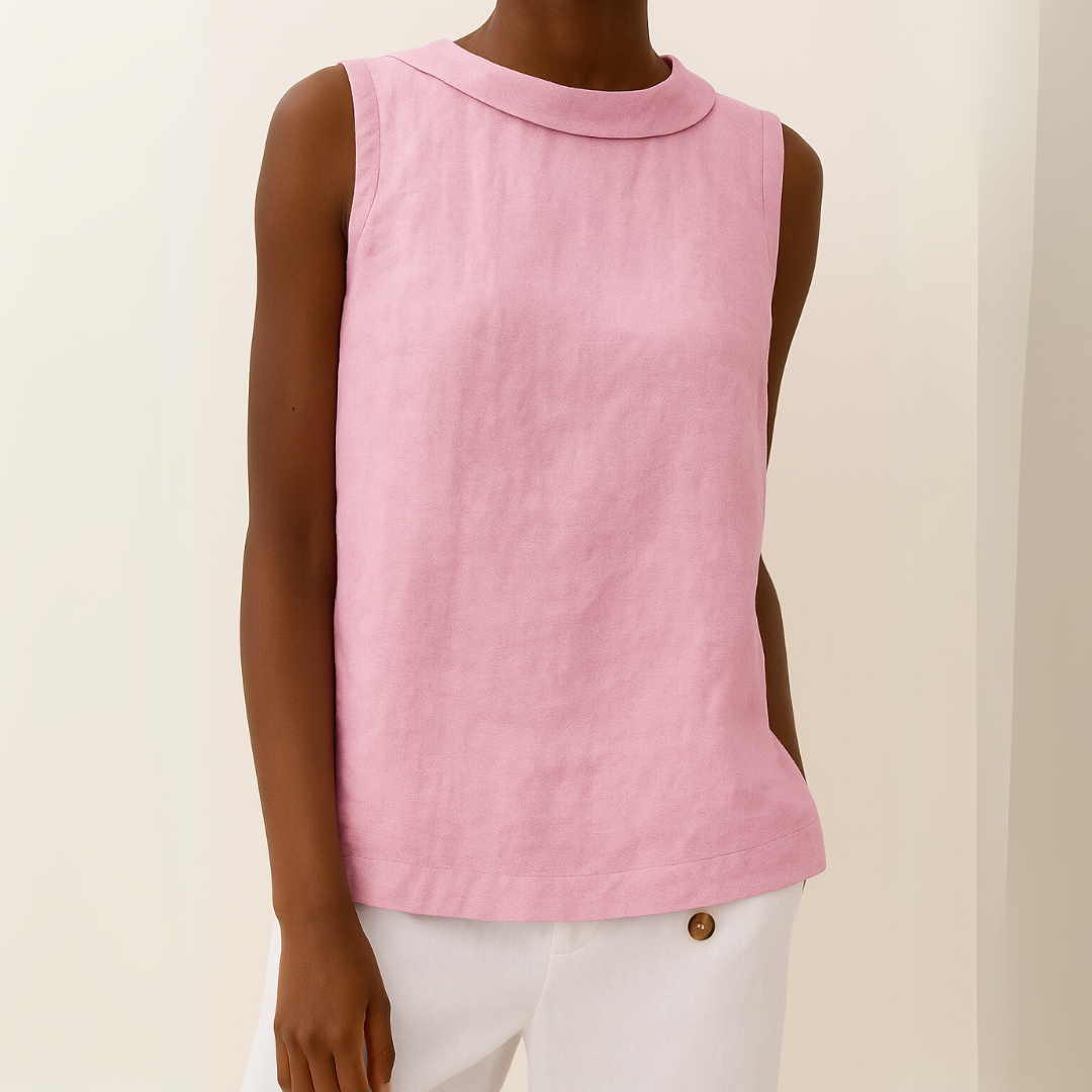 Mira | Lightweight Sleeveless Top for Cool, Flattering Comfort