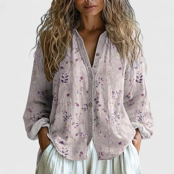 Clara | Bohemian Dragonfly Blouse
